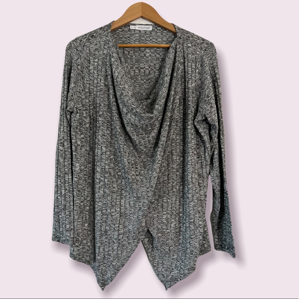 🟠Maurices wrap cardigan sweater 1X